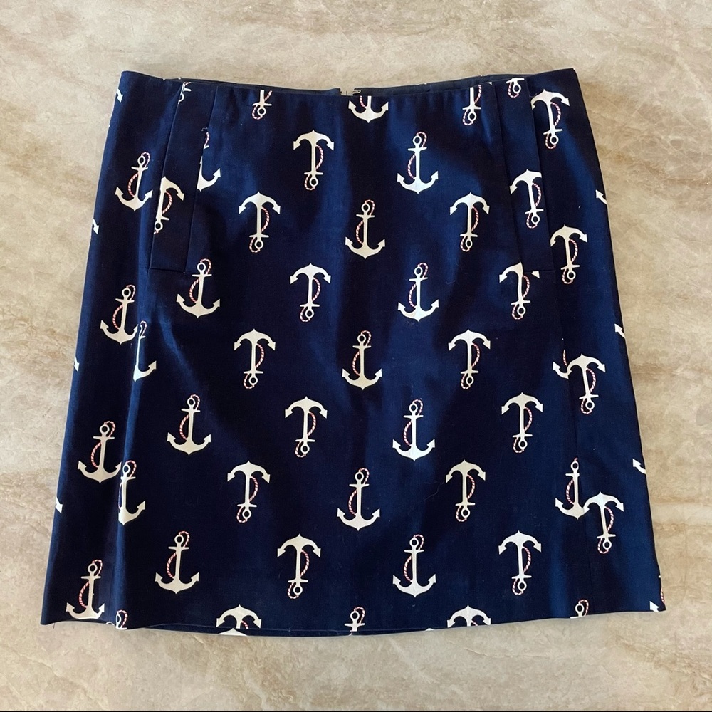 J. Crew Anchor Skirt